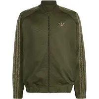 Adidas Chaqueta de entretiempo 'Sst Adicolor Classics' caqui / verde oscuro