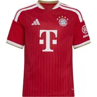 Adidas adidasCamiseta primera equipación FC Bayern 26/27 140 Better Scarlet / White Niño