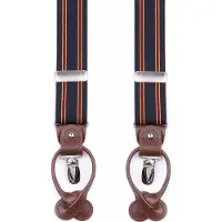 Suitable Luxe Tirantes A Rayas Navy Azul Azul marino Multicolor