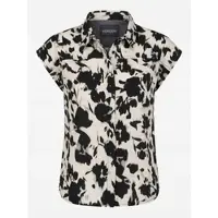 KOROSHI Blusa negro / blanco