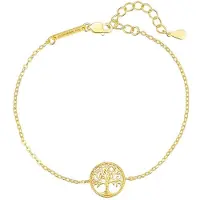 Hey Happiness Pulsera 'Life Flow' oro