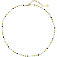 Hey Happiness Cadena 'Vivid Glow' curry / oro / verde pastel / negro
