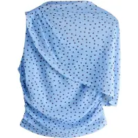 Next Top azul claro / negro