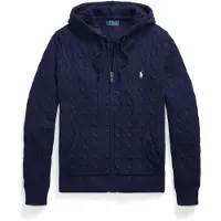 Ralph Lauren para hombre. 710B18057002 Jersey de algodón en punto de ochos marino (XXL), Casual, outlet 2026.
