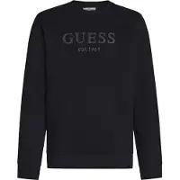 GUESS Sudadera gris claro / negro
