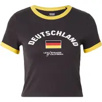Levi's Camiseta 'Germany Ringer Tee' amarillo / negro / blanco