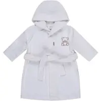 Sterntaler - Kid's Bademantel Bär Bo - Albornoz size 104, blanco/gris