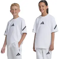 Adidas adidasCamiseta Z.N.E. 128 White / Black Niño