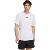 Adidas Camiseta funcional 'Essentials' negro / blanco