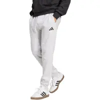 Adidas Pantalón deportivo 'Essentials Feelcozy' gris claro / negro