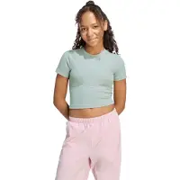 Adidas adidasCAMISETA CORTA SUAVE AL TACTO FUTURE ICONS 164 Wonder Sage / Tactile Green Niño