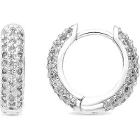 Luxenter Pendientes 'Lesrat' plata