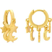 Luxenter Pendientes 'Praz' oro