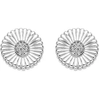 Luxenter Pendientes 'OLIE' blanco