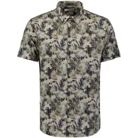 No-excess Shirt Short Sleeve Allover Printed Mint Talla: S | Camisas Casuales Outlet | Hombre | Cian