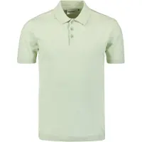 No-excess Pullover Short Sleeve Polo Button Solid Mint Talla: S | Polos Outlet | Hombre | Cian