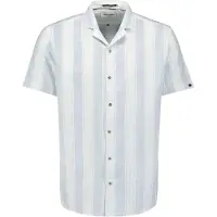 No-excess Shirt Short Sleeve Revers Collar Vertical Zig Zag Stripes Sk Talla: XXL | Camisas Casuales Outlet | Hombre