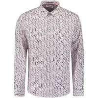 No-excess Shirt Stretch Allover Printed Mauve Talla: XL | Camisas de Trabajo Outlet | Hombre | Púrpura
