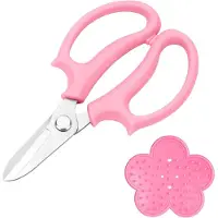 OEM Tijeras de jardín profesionales, tijeras para rosas, afiladas, ideales para narcisos, con cuchillas de acero inoxidable para cortar flores, frutas, hojas y ramas