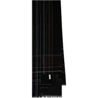 Paul Smith Women Scarf Brkn Sig Chck Black Talla: OS | Bufandas Outlet | Mujer | Negro