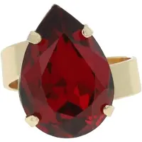 Otazu Classic Drop Ring Ruby Talla: OS | Anillos Outlet | Mujer