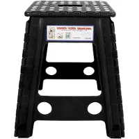 OEM Caja plegable para herramientas – 45 centímetros de altura – Superficie antideslizante – Fácil acceso – Madera de haya blanqueada