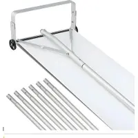 OEM Techo corredizo con quitanieves - Quitanieves para techo corredizo - Asidero antideslizante - Lona para techo corredizo - Quitanieves para techo corredizo