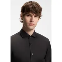 BOSS Camisa de negocios 'P-HANK' negro