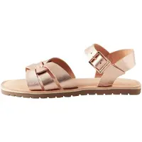 Next Sandalias oro rosa