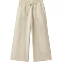 Calvin Klein Girls Wide Leg Linen Pants Oatmeal Talla: 12 | Pantalones Outlet | Unisex | Blanco