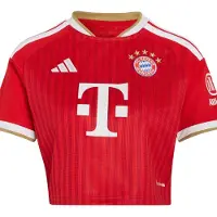 Adidas adidasCamiseta primera equipación FC Bayern 26/27 con corte por encima de la cintura S Better Scarlet / White Mujer
