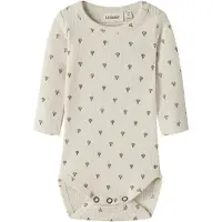 Name it Pijama entero/body 'NBNGago' crema / marrón oscuro