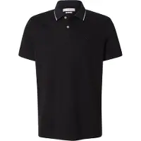 GUESS Camiseta negro / blanco