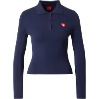 HUGO Jersey 'Sareplinny' azul oscuro