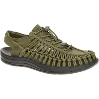 Keen para hombre. 1023381 Sandalias Uneek verde (40), Plano, Ninguno, Casual, Beachwear, Poliéster reciclado, outlet 2026.