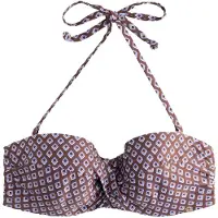 Next Top de bikini ópalo / marrón / blanco