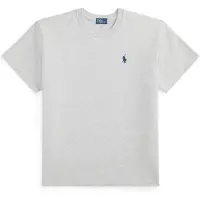 Ralph Lauren para mujer. 211B17798001 Camiseta de punto de algodón gris (L), Casual, Manga corta, outlet 2026.