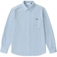Prohibited Camisa azul claro / blanco