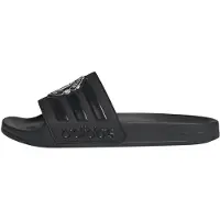 Adidas Zapatos abiertos 'ADILETTE' negro / blanco