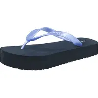 Calvin Klein Sandalias de dedo azul cielo / blanco