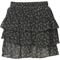 KOROSHI Falda menta / altrosa / negro