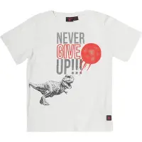 KOROSHI Camiseta gris / rojo / blanco