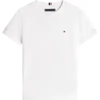 Tommy Hilfiger Camiseta 'Essential Flag Embroidery' blanco