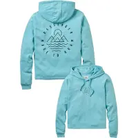 Passenger - Women's Remote Recycled Cotton Hoodie - Sudadera size L, turquesa