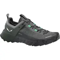Salewa - Zapatillas de senderismo Hombre - Wildfire Nxt GTX M Onyx/Irish Green - Talla 45 - Gris