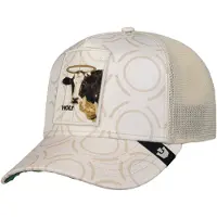 GOORIN BROS. Gorra 'Gorra goorin chalk vaca religulous holy cow trucker cap 6' blanco