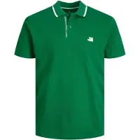 Jack & Jones Camiseta 'JCOLogan' verde / blanco