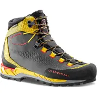 La Sportiva - Trango Tech Leather GTX - Botas alta montaña size 41, gris/amarillo
