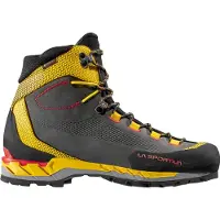 La Sportiva - Trango Tech Leather GTX - Botas alta montaña size 42, gris/amarillo