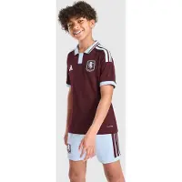 Adidas adidasCamiseta primera equipación Aston Villa 26/27 164 Maroon / Glow Blue Niño